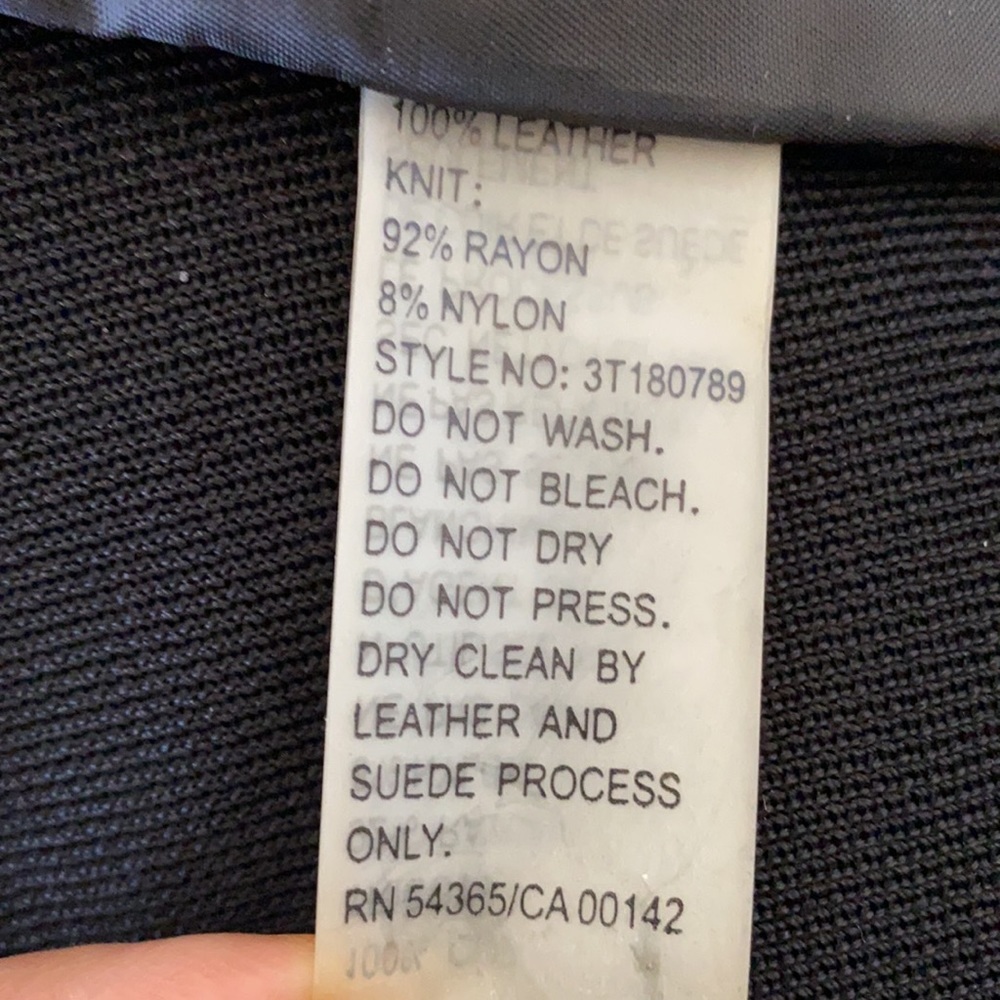 Peter Nygard Leather Studded Jacket - Picture 4 of 4